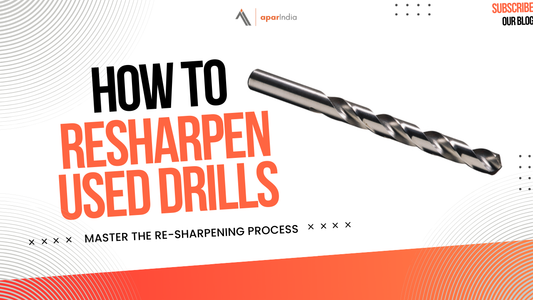 How to re-sharpen used drills ?