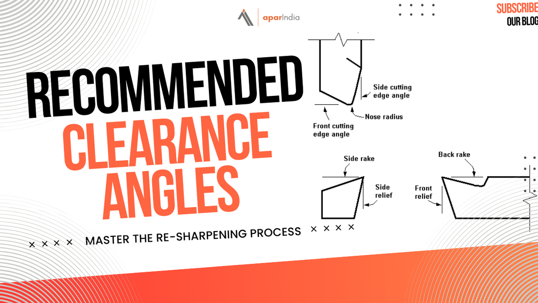 Recommended Clearance Angles on General Carbide Tools: A Guide for Precision Machining