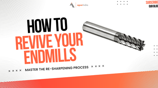 How to resharpen an endmill?
