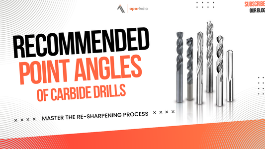 Recommended Point Angles of Carbide Drills: Precision That Cuts Deeper - Tool sharpening and grinding, and Tool and Cutter Grinding machines